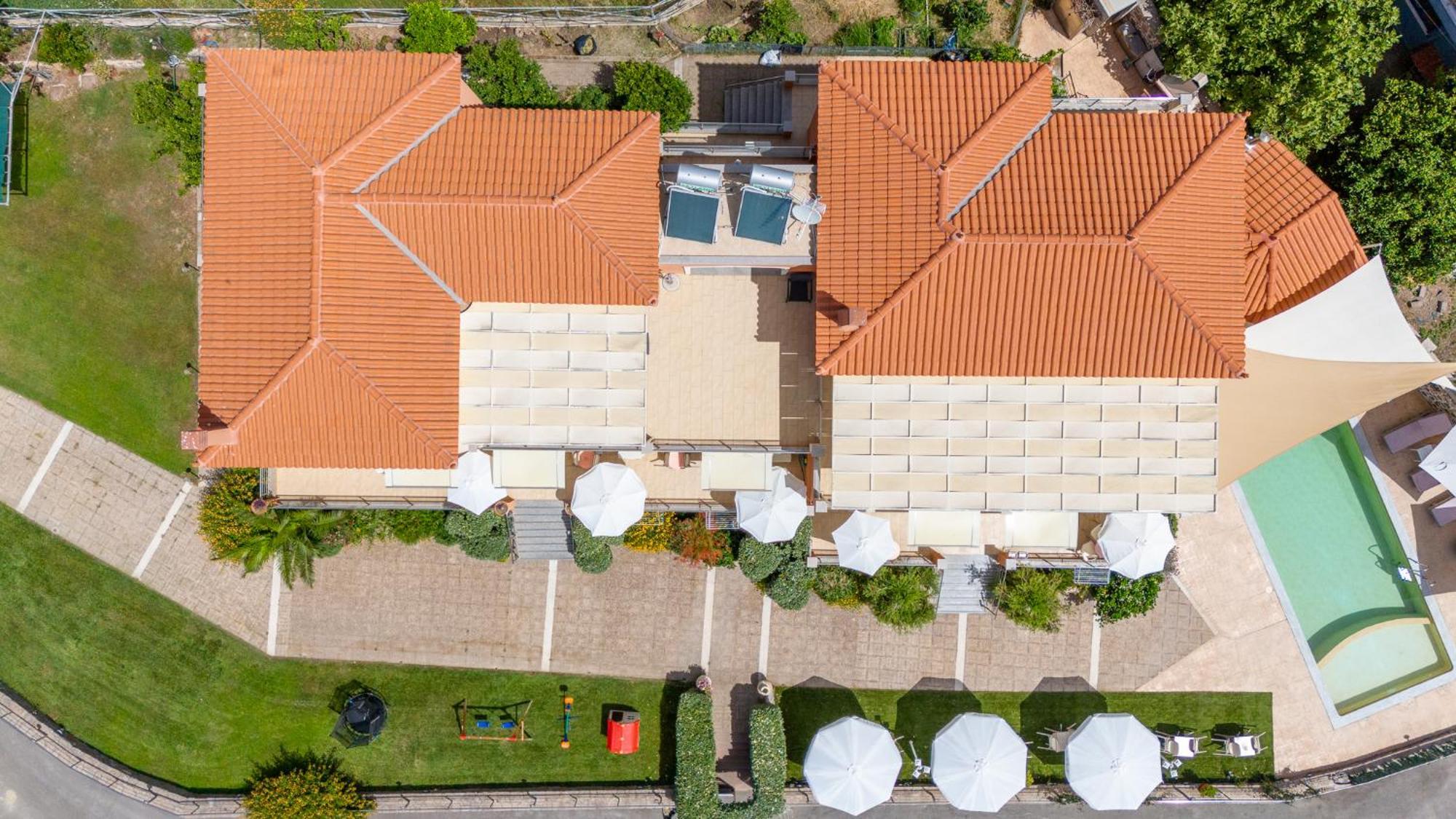 Palaiologou Panorama Apartments Mantamádos Exterior photo