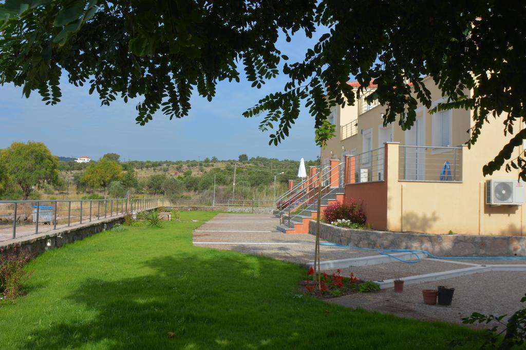 Palaiologou Panorama Apartments Mantamádos Exterior photo