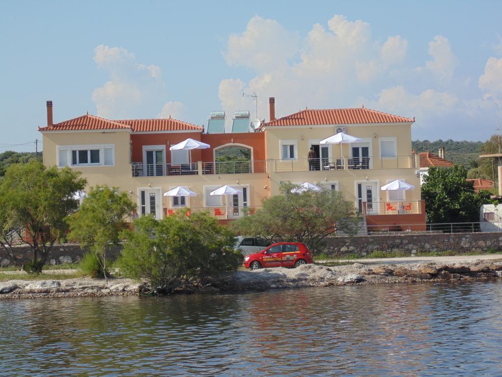 Palaiologou Panorama Apartments Mantamádos Exterior photo